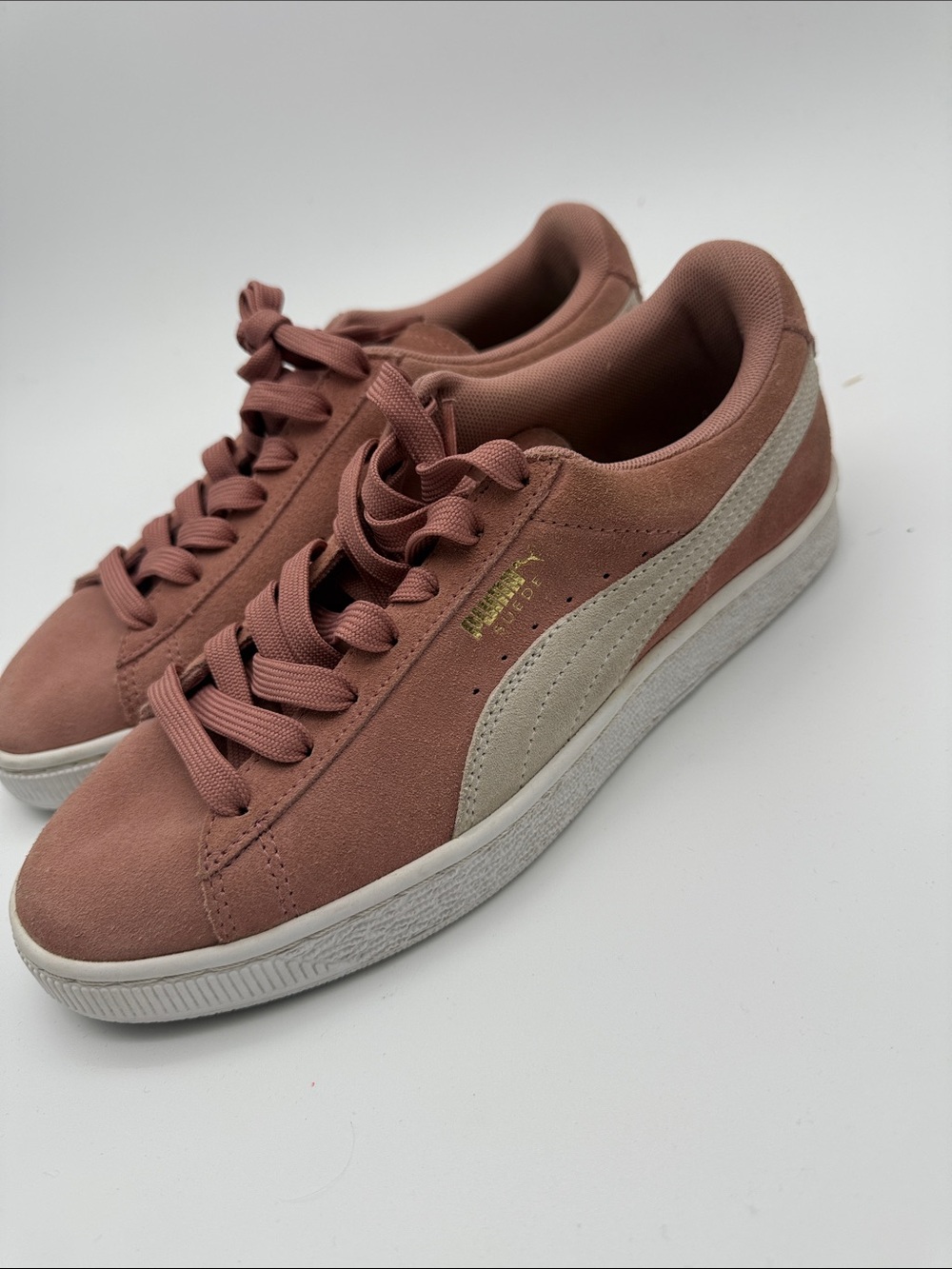 PUMA Suede Classic Cameo Brown Pink Women’s Size 8 Sneakers OG Box